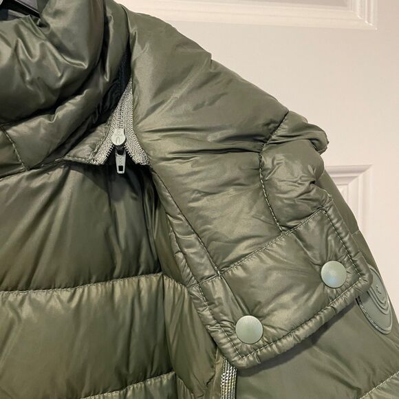 Lole Le Claudia 100% Real Down moss green jacket, size M - Picture 9 of 13